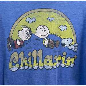Peanuts Charlie Brown & Linus Chillaxin T-Shirt Size 2X